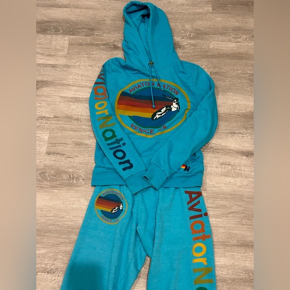 Aviator Nation Pants - Aviator Nation Sweat Set
